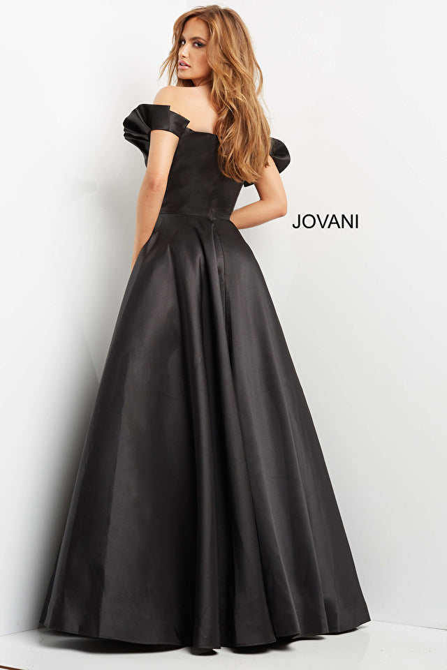 Jovani 08579 Off the Shoulder Evening Ball Gown